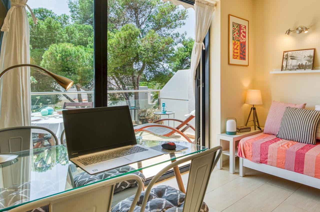 Villa Atico Playa Santandria Con Piscina Y Wifi à Ciutadella  Extérieur photo